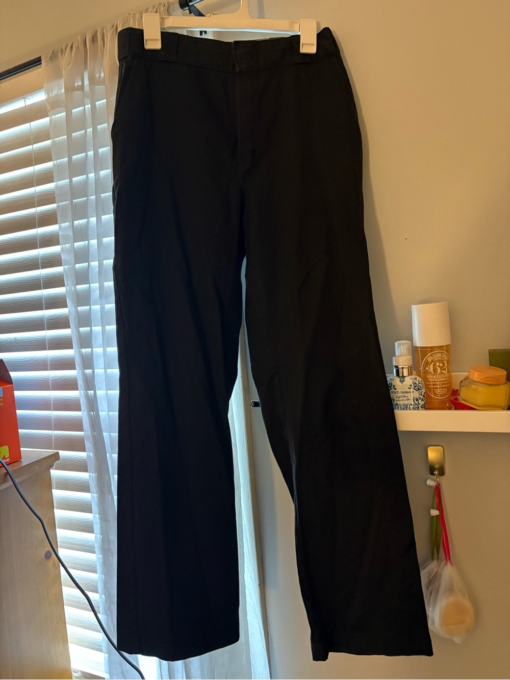Black Women's Straight-Leg Dress Pants